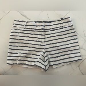 Loft striped shorts.